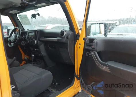 2012 Jeep Wrangler Unlimited Sport из США, поврежденный, VIN 1C4BJWDG5CL214534